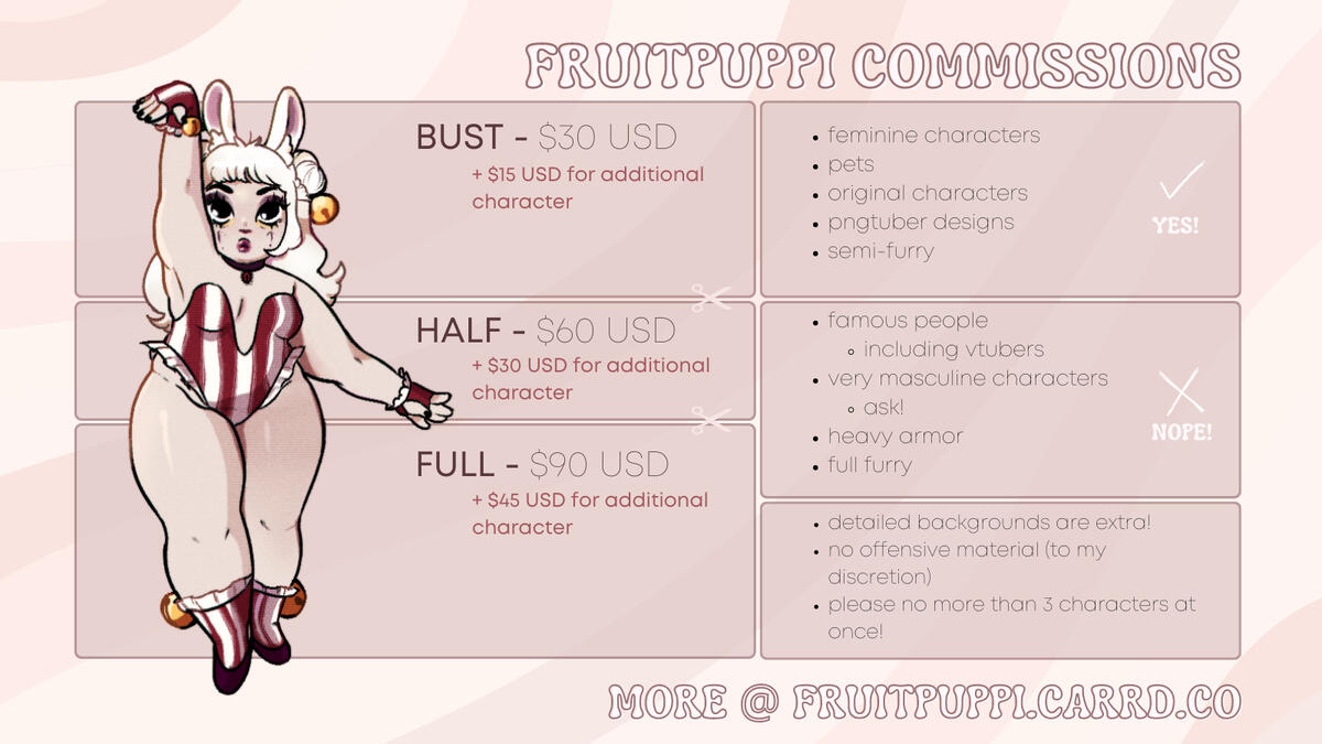 commissions are open!